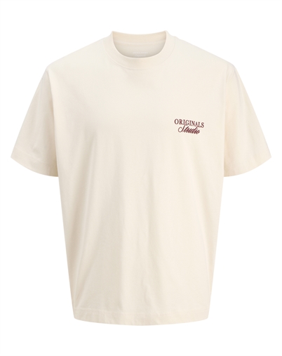 Jack & Jones Junior - JORNorrebro Typo T-shirt - Antique White